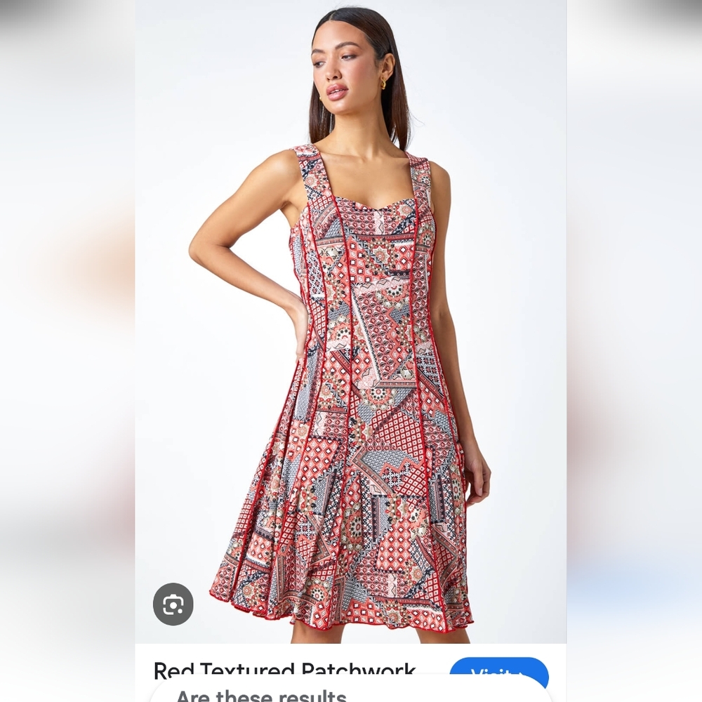 Mint Condition Patchwork Dress.